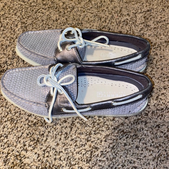 “mermaid” sliver sperrys - Picture 1 of 4